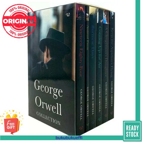 George Orwell Complete Classic Essential Box Set of 6 Books Box Set (Paperback) 9789390213702