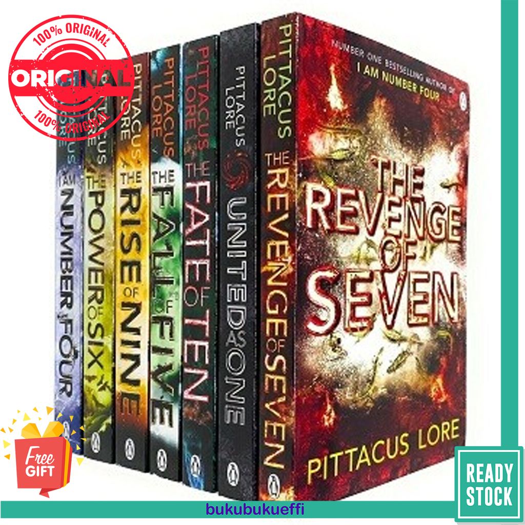 The Lorien Legacies Series by Pittacus Lore 7 Books Collection Set 9780718189044