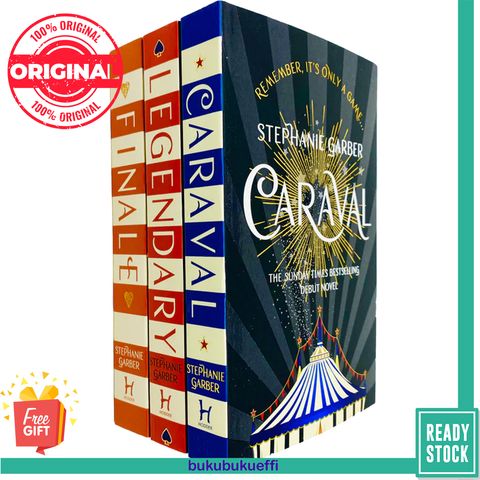 Caraval Series (#1-3) by Stephanie Garber 9781529350708