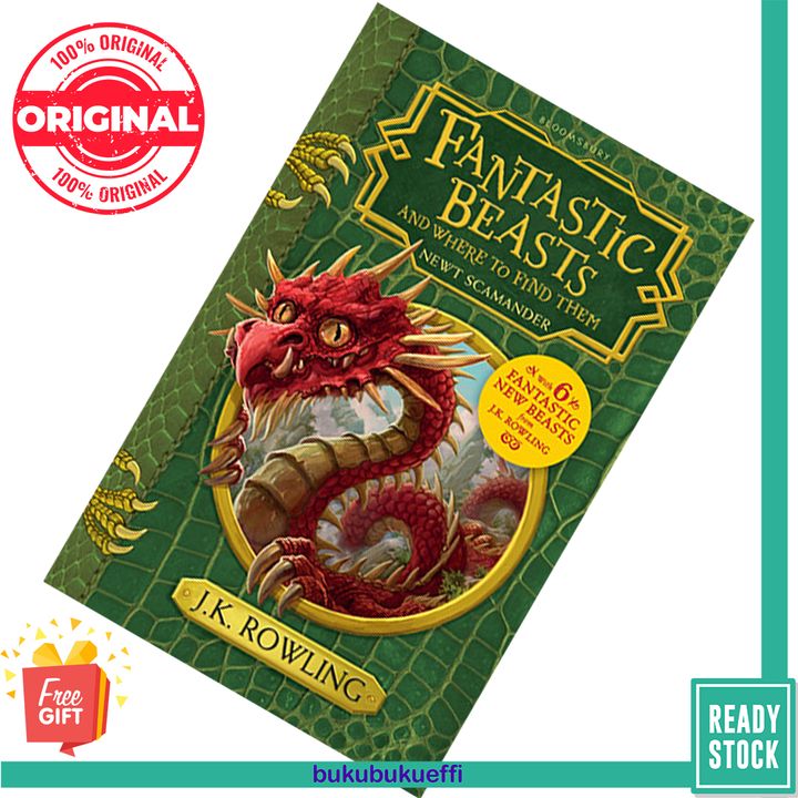 Fantastic Beasts and Where to Find Them (Hogwarts Library) by Newt Scamander (Pseudonym), J.K. Rowling 9781408880715
