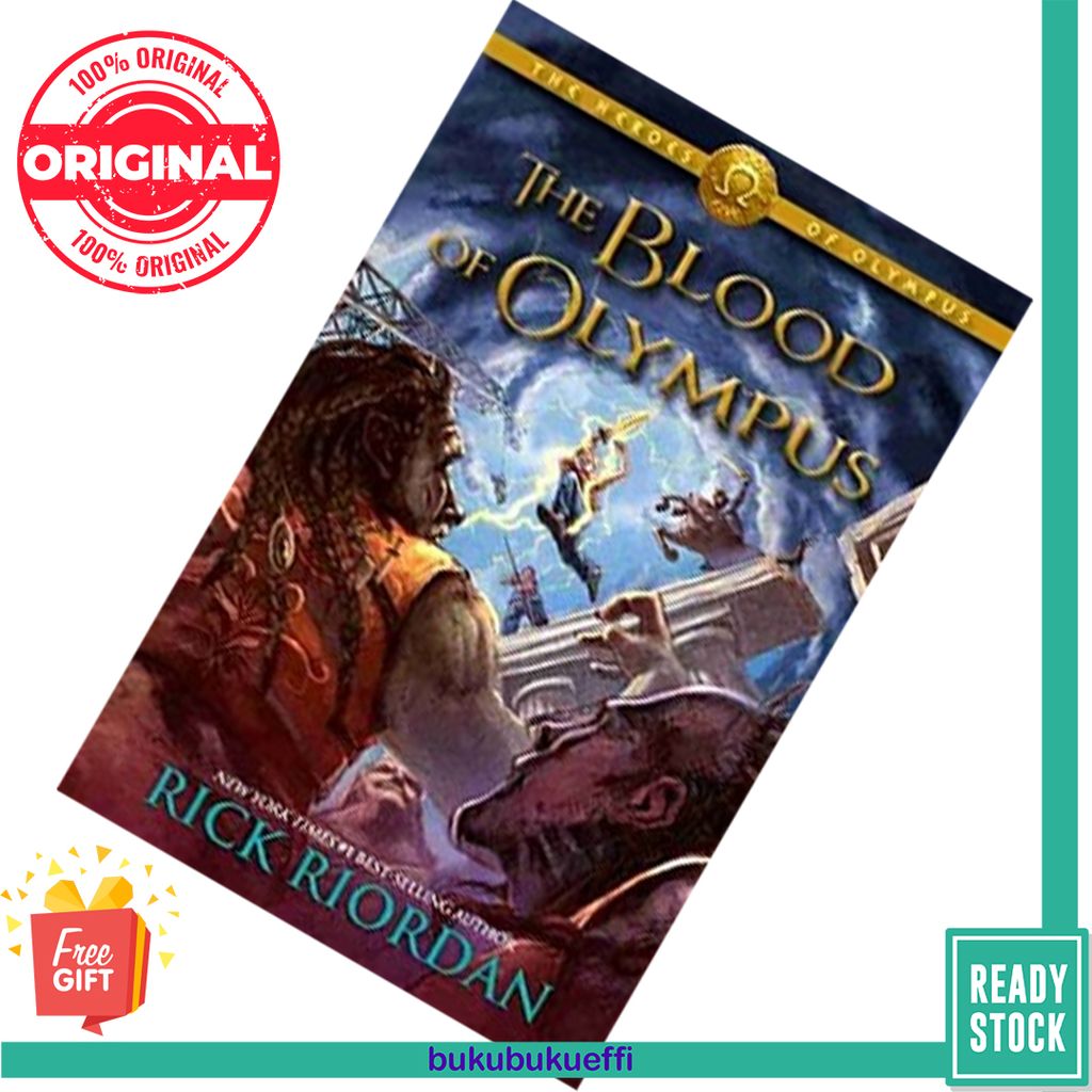 The Blood Of Olympus (The Heroes Of Olympus #5) By Rick Riordan – Buku-Buku  Effi