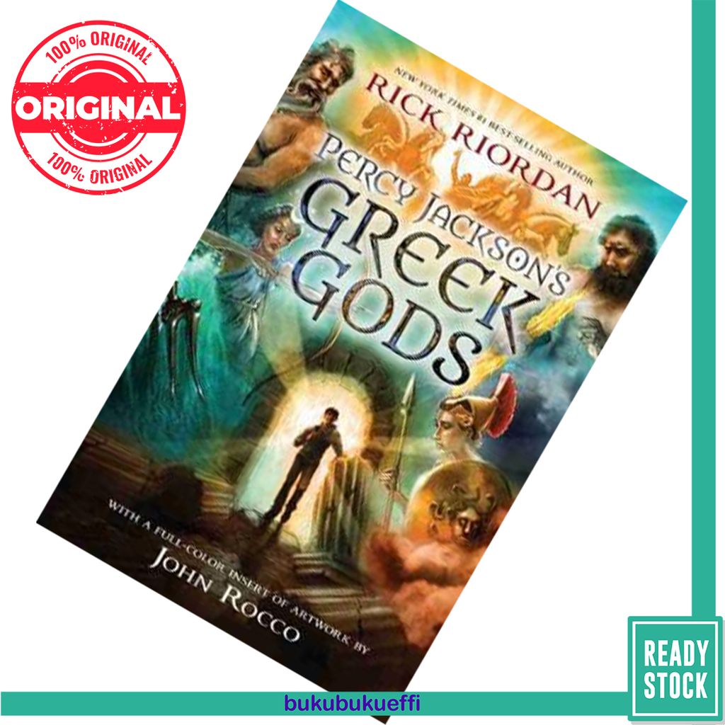 Percy Jackson's Greek Gods by Rick Riordan, John Rocco (Illustrator) 9781484712375