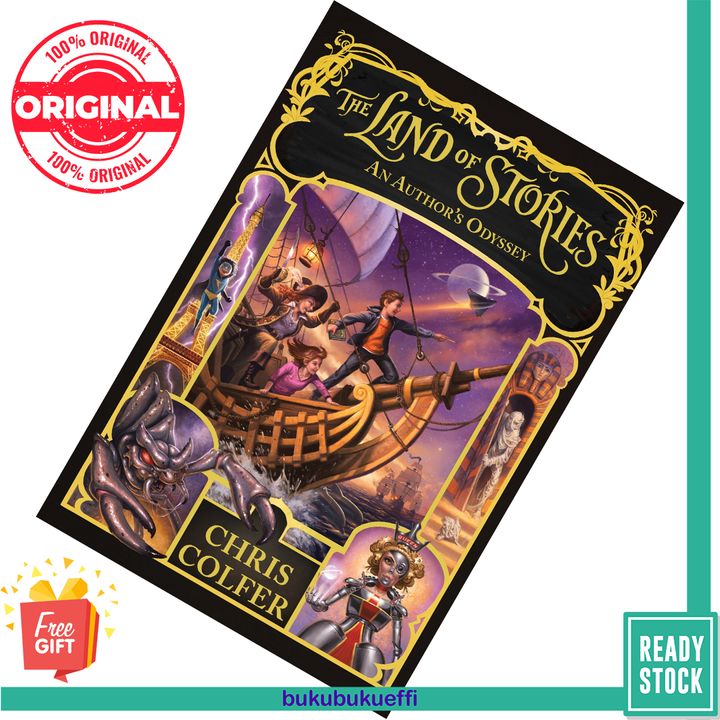 An Author's Odyssey (The Land of Stories #5) by Chris Colfer [HARDCOVER] 9780316316040