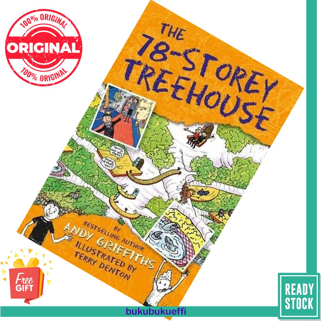 The 78-Storey Treehouse (Treehouse #6) by Andy Griffiths, Terry Denton (Illustrator) 9781509833757