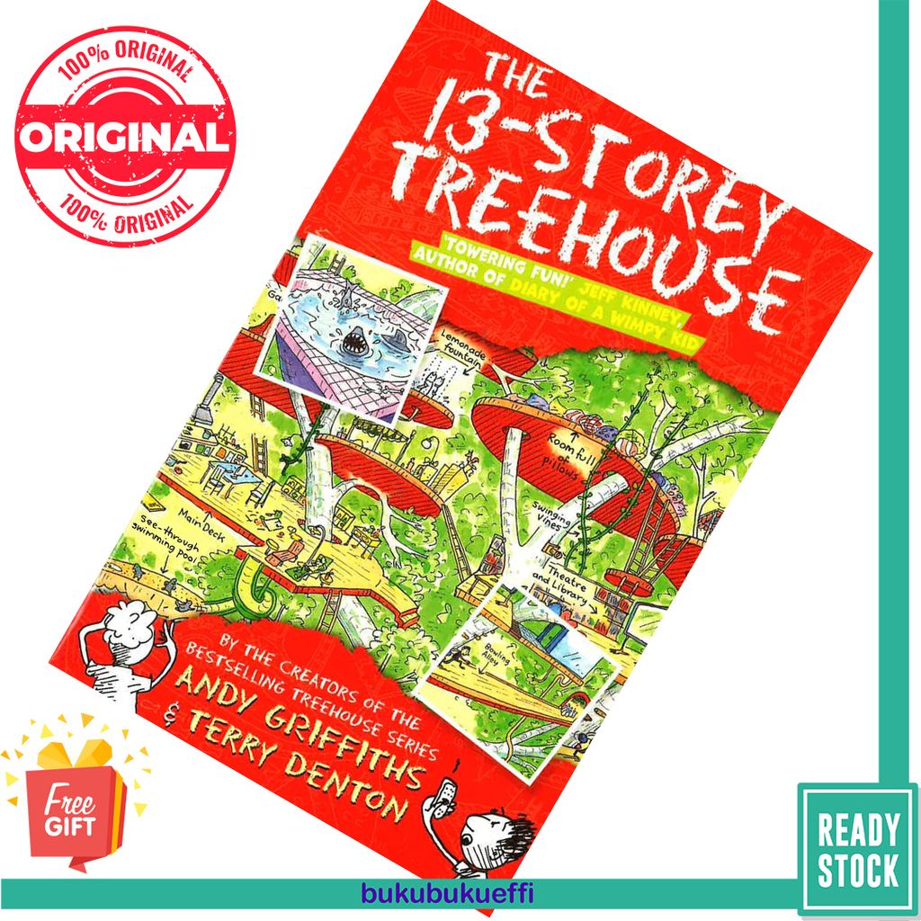 The 13-Storey Treehouse (Treehouse #1) by Andy Griffiths, Terry Denton 9781447279785