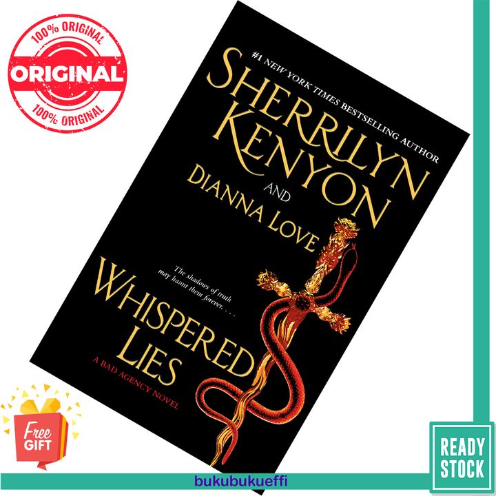Whispered Lies (B.A.D. Agency #3) by Sherrilyn Kenyon, Dianna Love 9781416597421