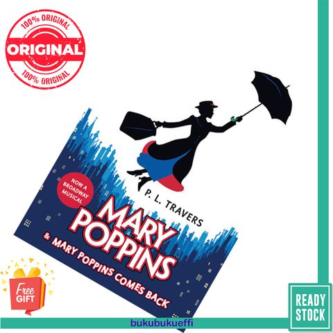 Mary Poppins and Mary Poppins Comes Back (Mary Poppins #1-2) by P.L. Travers [HARDCOVER] 9780152059224