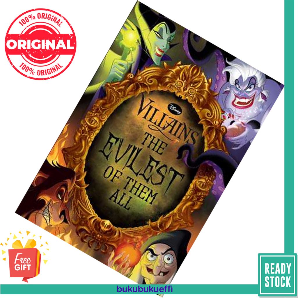 Disney Villains The Evilest of Them All by Rachael Upton [HARDCOVER] 9781839030024