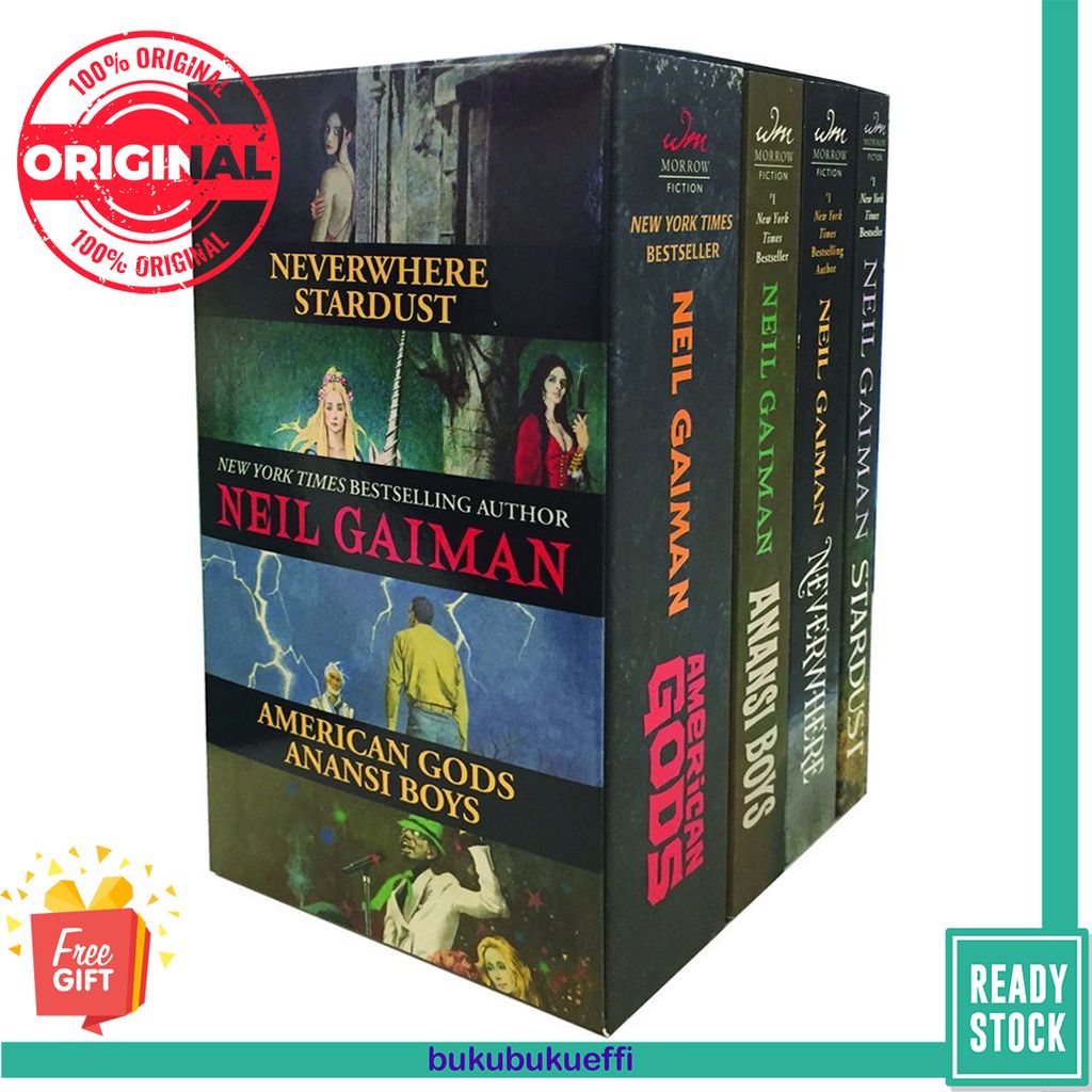 Neil Gaiman Mass Market Box Set by Neil Gaiman 9780062689634