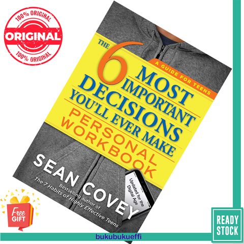 The 6 Most Important Decisions You'll Ever Make Personal Workbook by Sean Covey 9781501157141