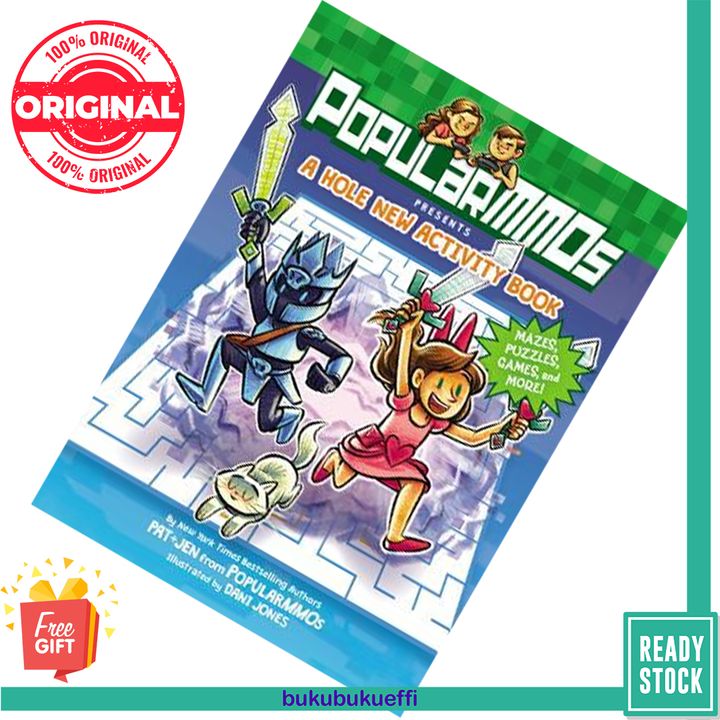 PopularMMOs Presents A Hole New Activity Book by PopularMMOs , Dani Jones (Illustrations)
