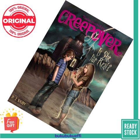 Is She for Real (You're Invited to a Creepover #7) by P.J. Night [HARDCOVER]  9781534440364