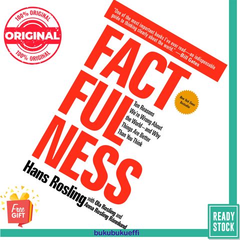 Factfulness by Hans Rosling, Ola Rosling,  Anna Rosling Rönnlund [HARDCOVER] 9781250107817