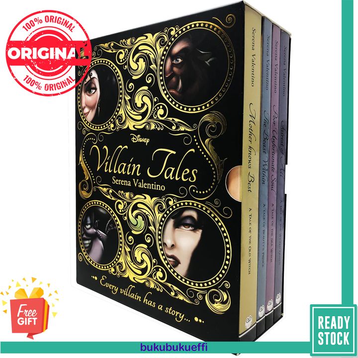 Disney Villain Slipcase Set Villain Tale by Serena Valentino 9781838526641