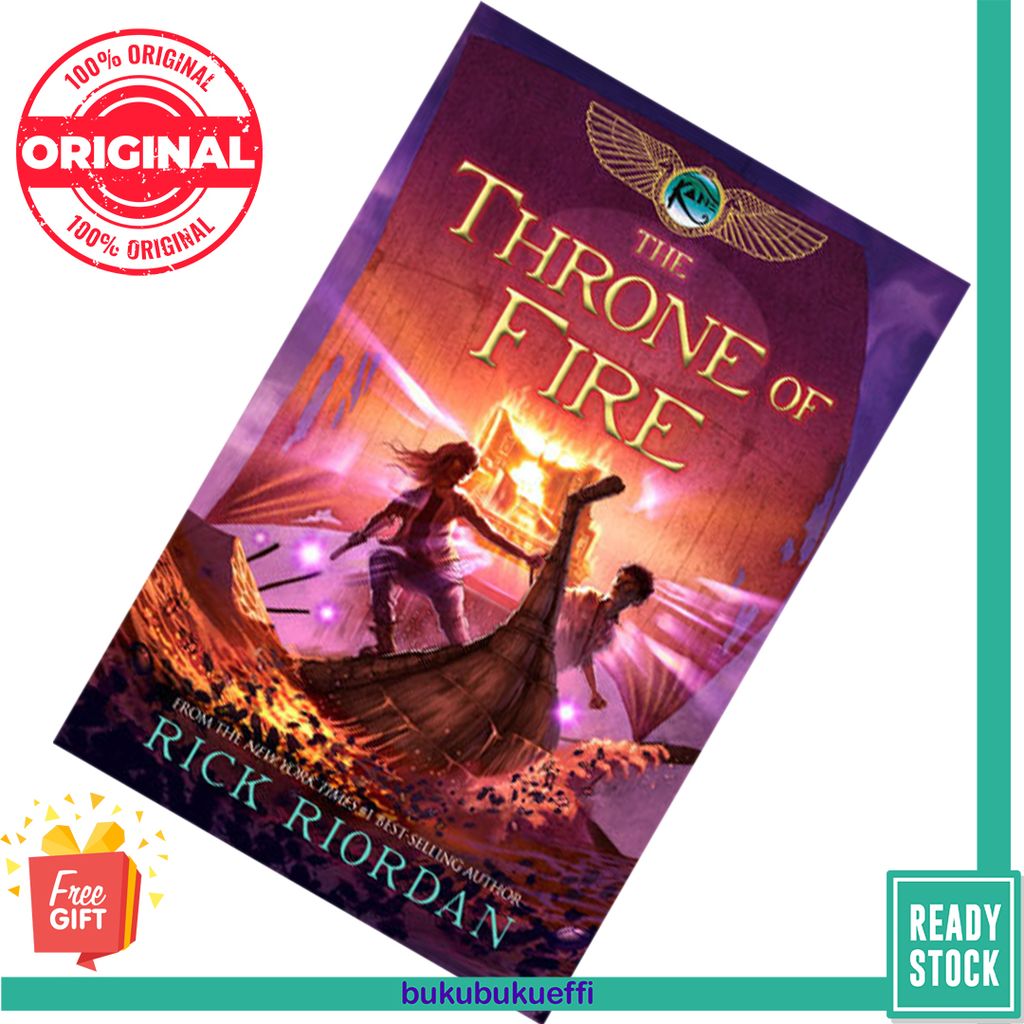 The Throne of Fire (The Kane Chronicles #2) by Rick Riordan 9781423142010