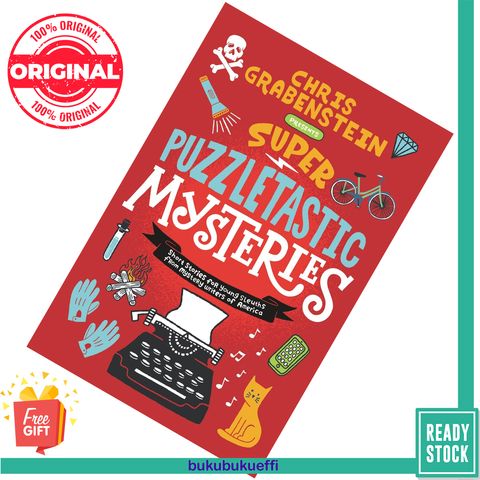 Super Puzzletastic Mysteries by Chris Grabenstein , Stuart Gibbs, Lamar Giles and more [HARDCOVER] 9780062884206