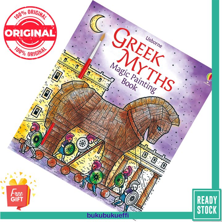 Greek Myths Magic Painting Book 9781474973342