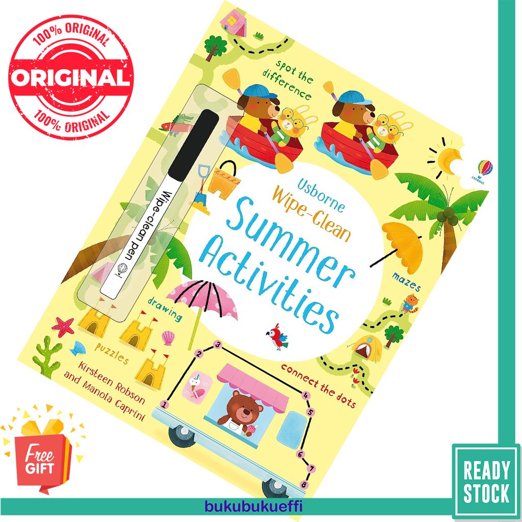 USBORNE Wipe-Clean Summer Activities 9781474968577