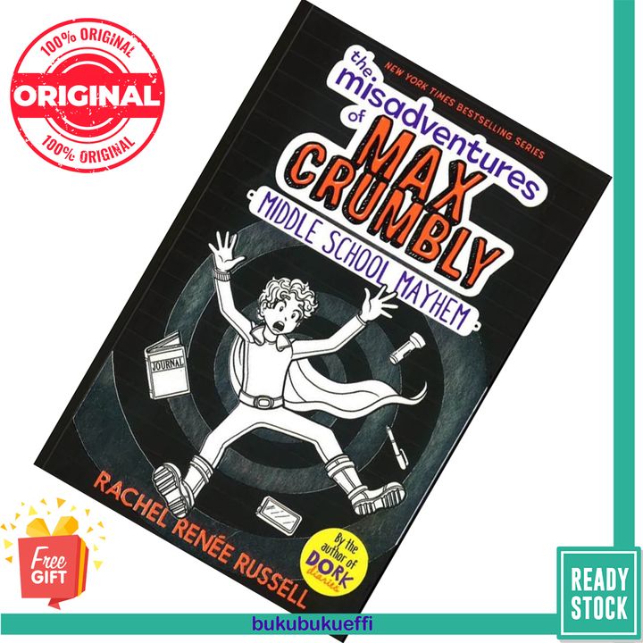 Middle School Mayhem (Misadventures of Max Crumbly #2) by Rachel Renée Russell [HARDCOVER] 9781481460033