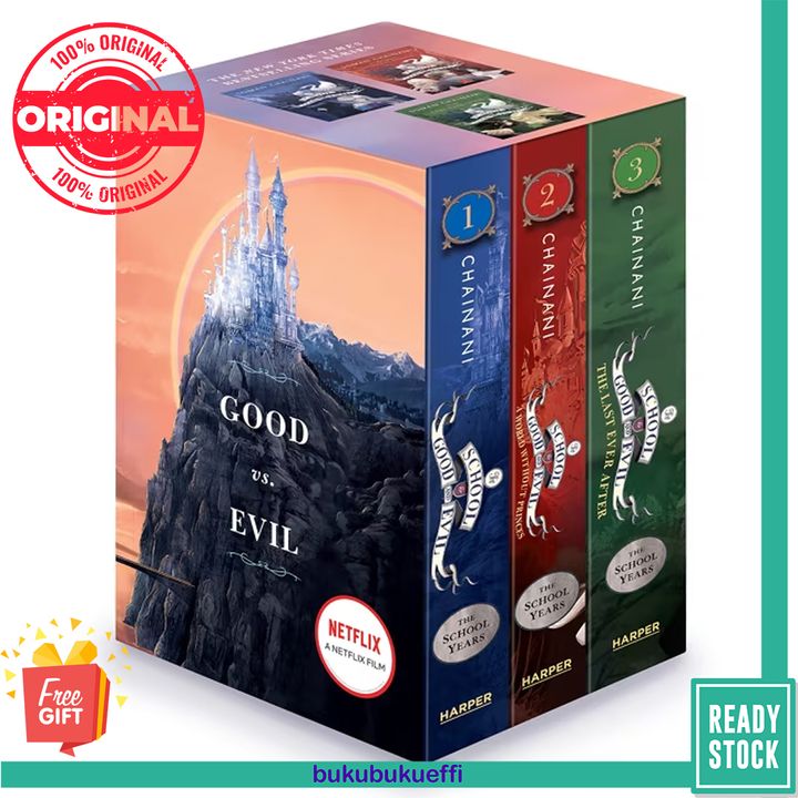 The School for Good and Evil Boxset  (#1-3) by Soman Chainani 9780062456243