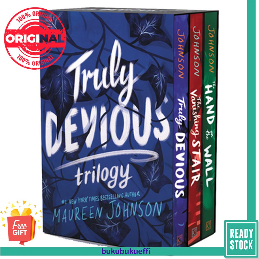 Truly Devious 3 Book Box Set Truly Devious, Vanishing Stair, and Hand on the Wall by Maureen Johnson 9780063023154