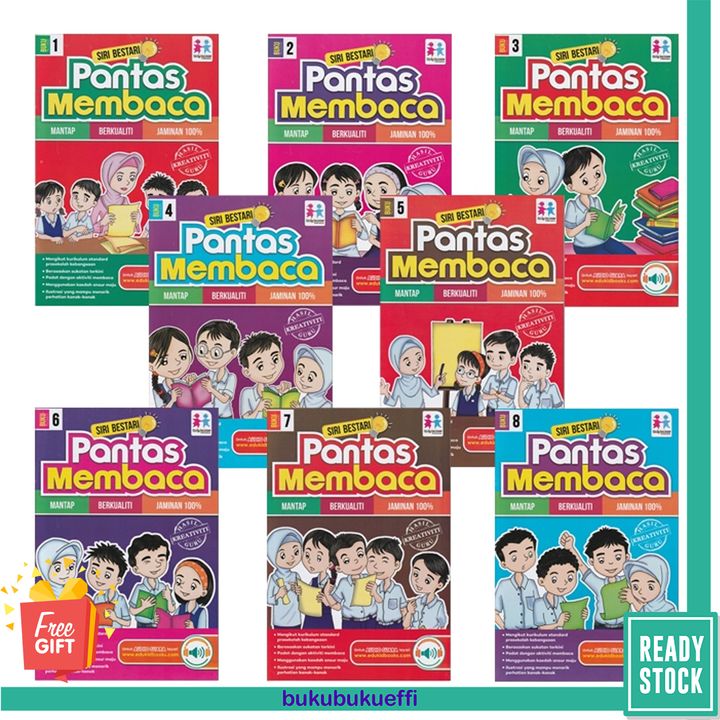 Siri Bestari Pantas Membaca Set 8 Buku (Early Learner) 9789833322435