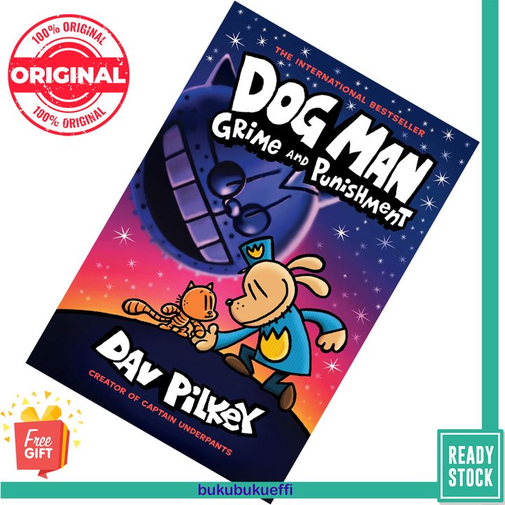 Grime and Punishment (Dog Man 9) by Dav Pilkey [HARDCOVER] 9781338535624