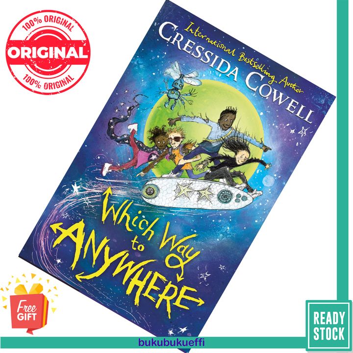 Which Way to Anywhere (Which Way to Anywhere #1) by Cressida Cowell [HARDCOVER] 9781444968194