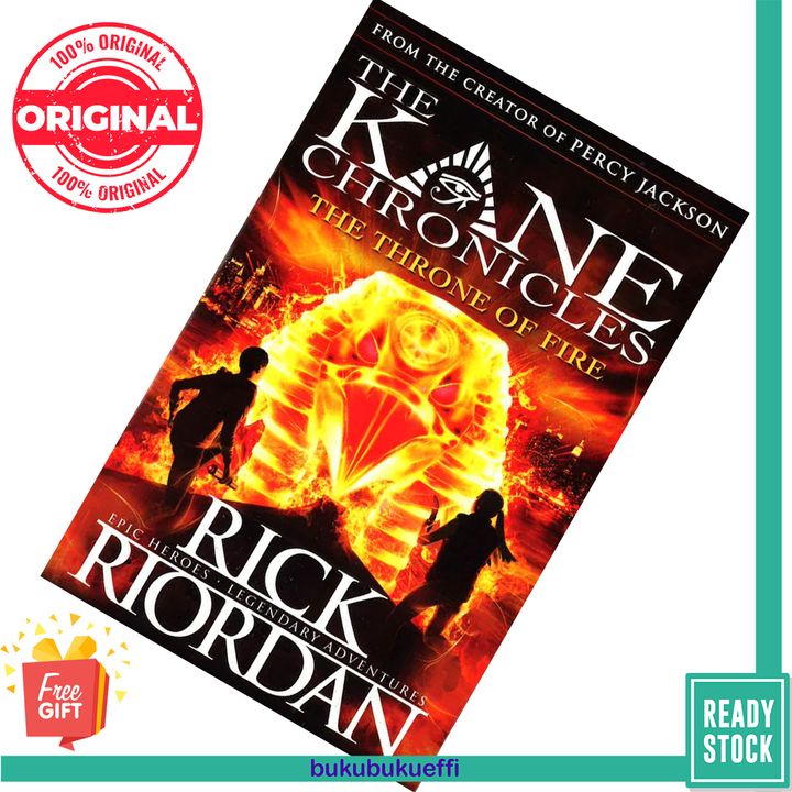 The Throne of Fire (The Kane Chronicles #2) by Rick Riordan 9780241391709