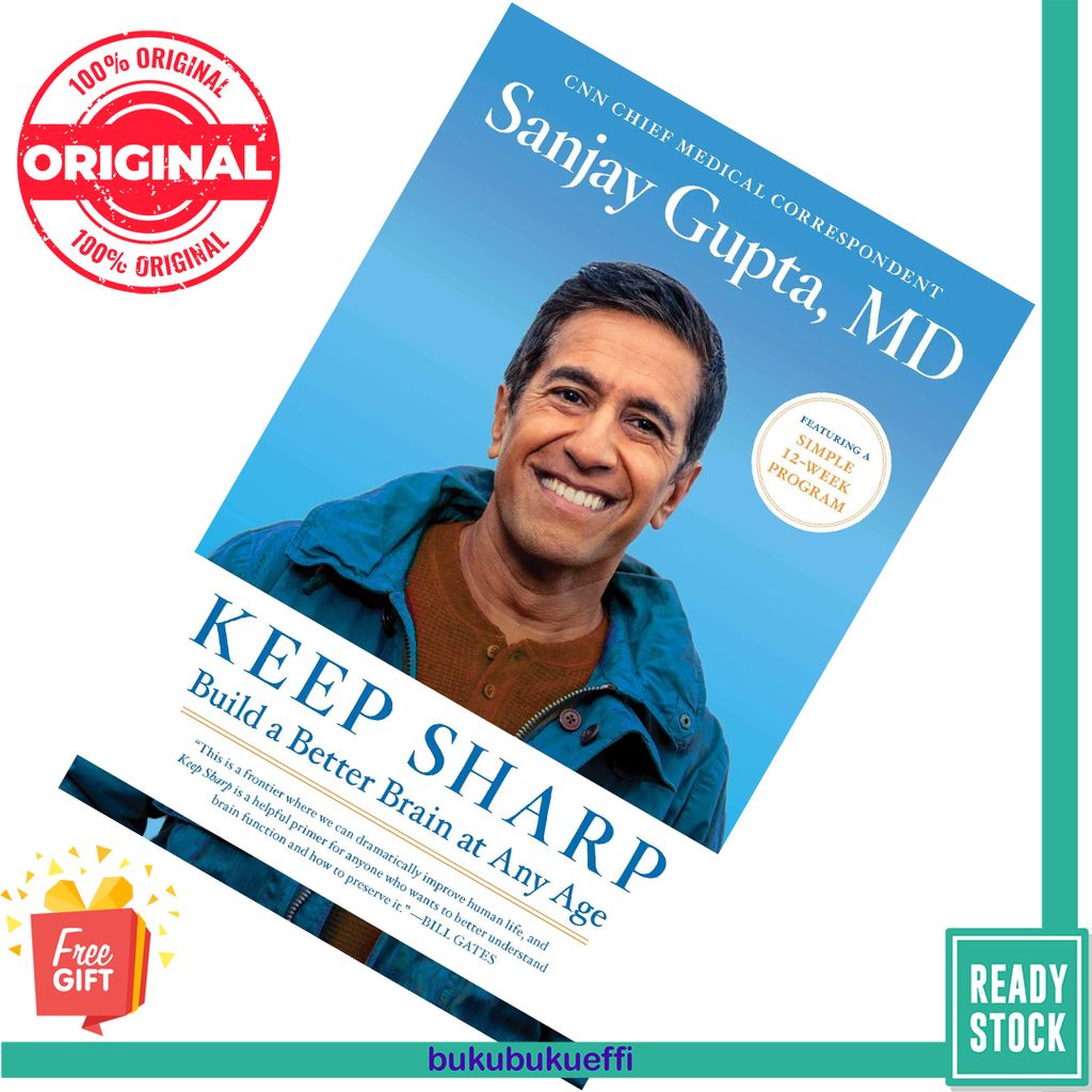 Keep Sharp Build a Better Brain at Any Age by Sanjay Gupta [HARDCOVER] 9781982152024