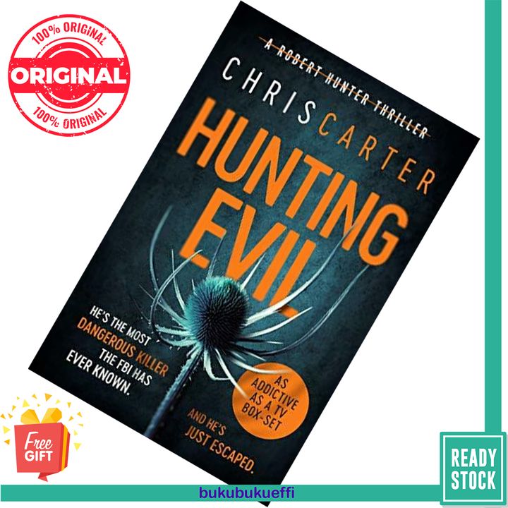 Hunting Evil (Robert Hunter #10) by Chris Carter [LARGE PAPERBACK] 9781471179532
