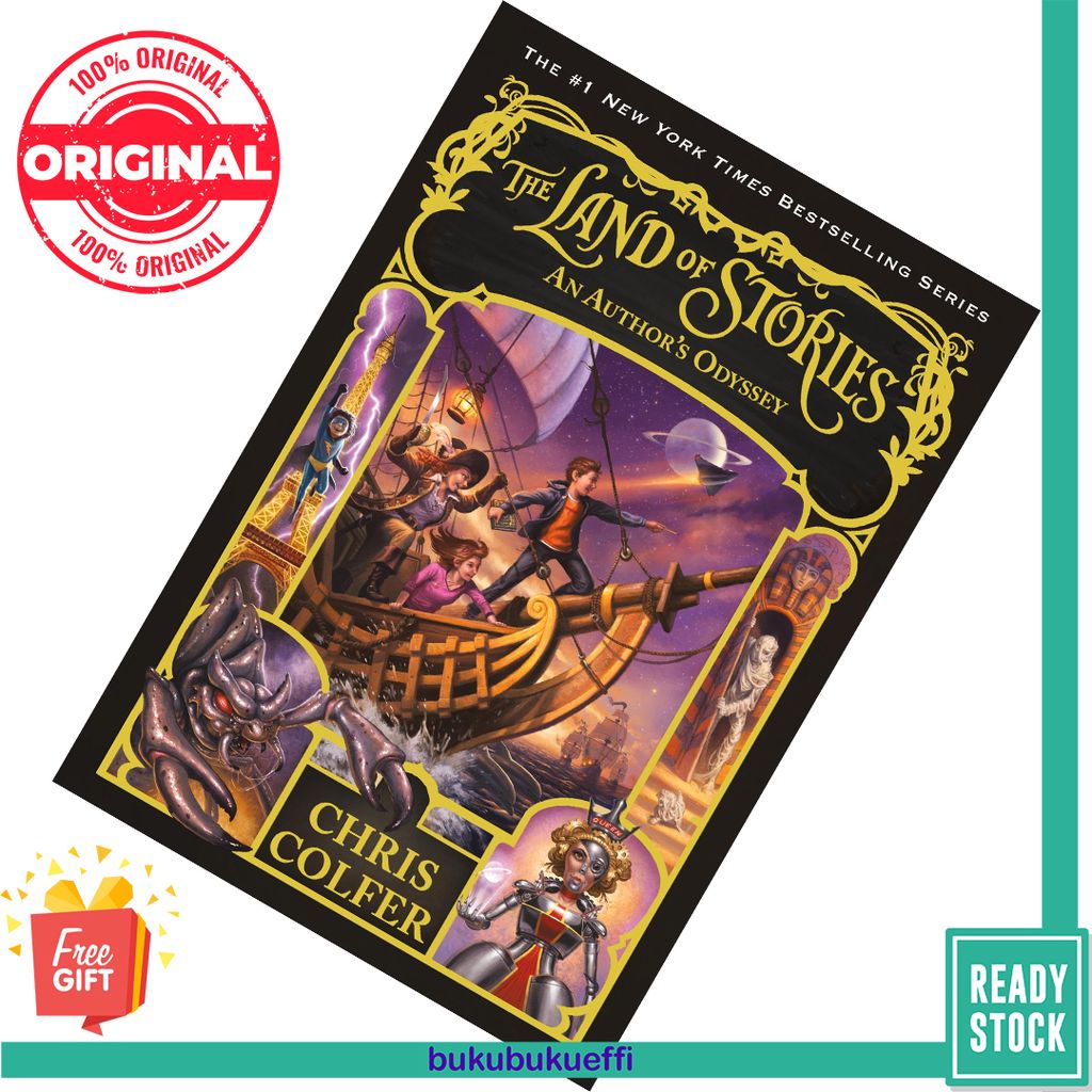 An Author's Odyssey (The Land of Stories #5) by Chris Colfer 9780316383219