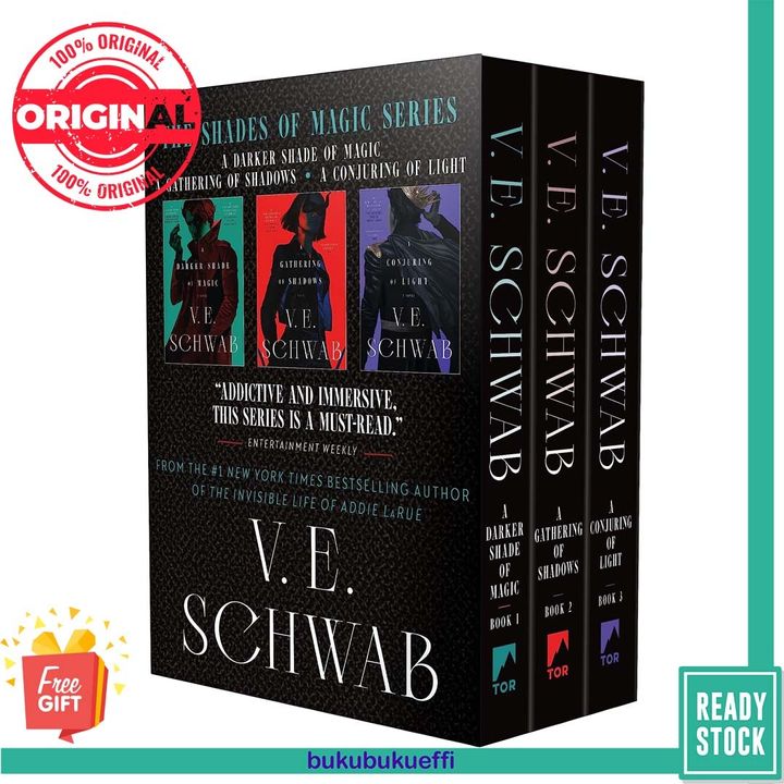 Shades of Magic Trilogy Boxed Set (Shades of Magic #1-3) by  Victoria E. Schwab 9781250894656