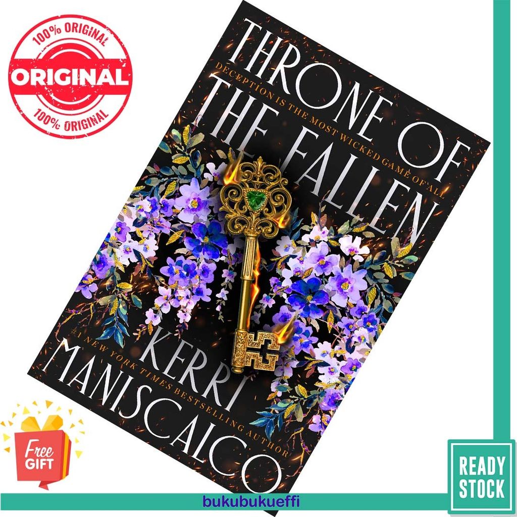 Throne of the Fallen (Prince of Sin #1) by Kerri Maniscalco [HARDCOVER] 9780316557290
