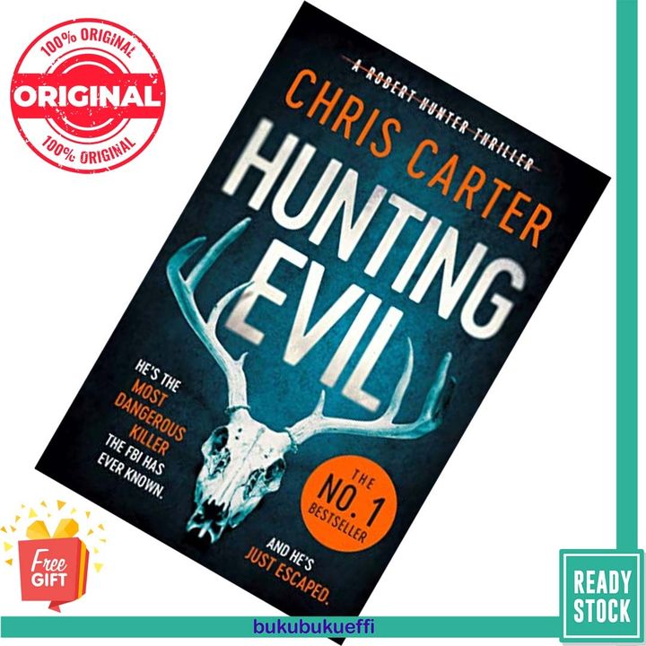 Hunting Evil (Robert Hunter #10) by Chris Carter 9781471185885