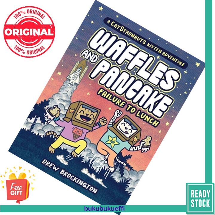 Failure to Lunch (Waffles and Pancake #3) by Drew Brockington [HARDCOVER] 9780316500494