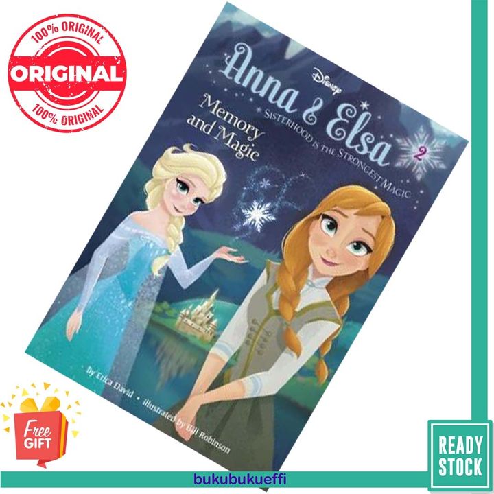 Memory and Magic (Disney Frozen Anna & Elsa #2) by Erica David , Bill Robinson [HARDCOVER] 9780736432856