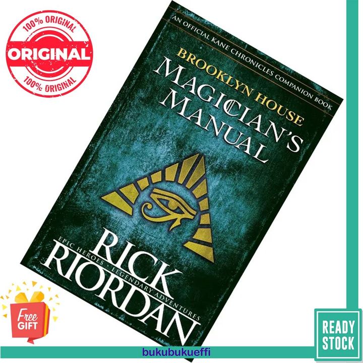 Brooklyn House Magician’s Manual (The Kane Chronicles) by Rick Riordan 9780141377711
