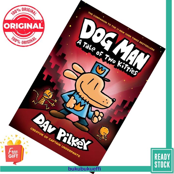 A Tale of Two Kitties (Dog Man #3) by Dav Pilkey [HARDCOVER] 9780545935210