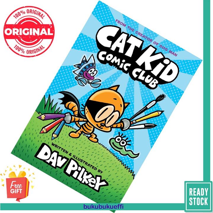 Cat Kid Comic Club A Graphic Novel (Cat Kid Comic Club #1) by Dav Pilkey [HARDBACK] 9781338712766