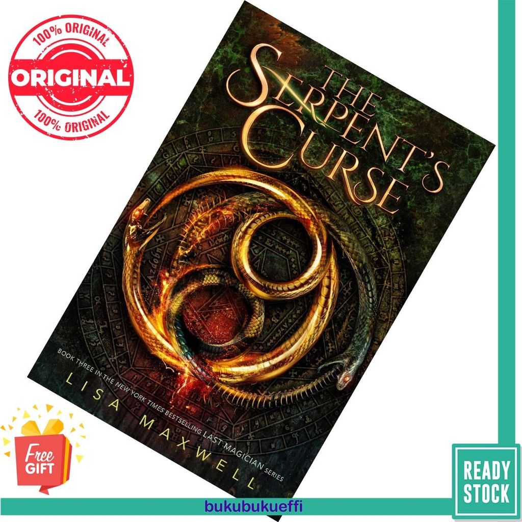The Serpent's Curse (The Last Magician #3) by Lisa Maxwell [LARGE PAPERBACK] 9781534496453