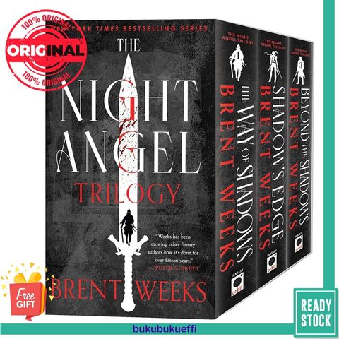 The Night Angel Trilogy (Night Angel #1-3) by Brent Weeks Boxset 9780356520582