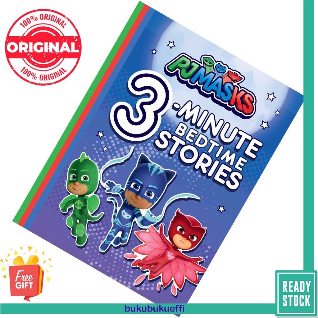 PJ Masks 3-Minute Bedtime Stories [HARDBACK] 9781534470576