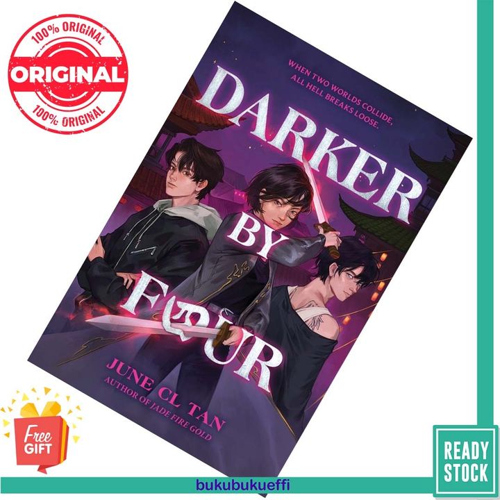 Darker by Four (Darker by Four #1) by June C.L. Tan [HARDCOVER] 9780063283848