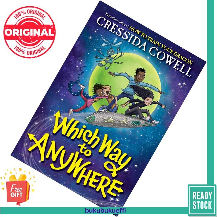 Which Way to Anywhere (Which Way to Anywhere #1) by Cressida Cowell [HARDCOVER] 9780316536394