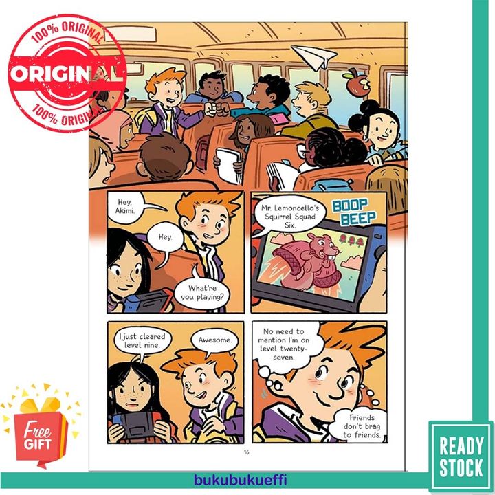 Escape from Mr. Lemoncello's Library (Mr. Lemoncello's Library Graphic Novels #1) by Chris Grabenstein, Douglas Holgate (Illustrator) 9780593484869 page