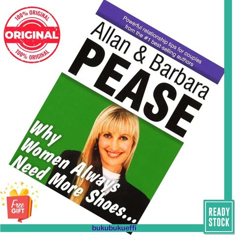 Why Women Always Need More Shoes by Allan & Barbara Pease 9781920816193