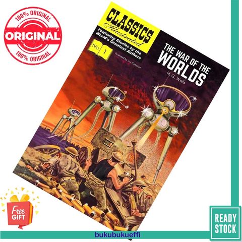 Classics Illustrated #1 The War of the Worlds  H.G. Wells ,  Lou Cameron 9781911238591
