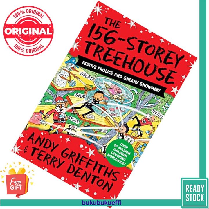 The 156-Storey Treehouse (Treehouse #12) by Andy Griffiths & Terry Denton 9781529088601