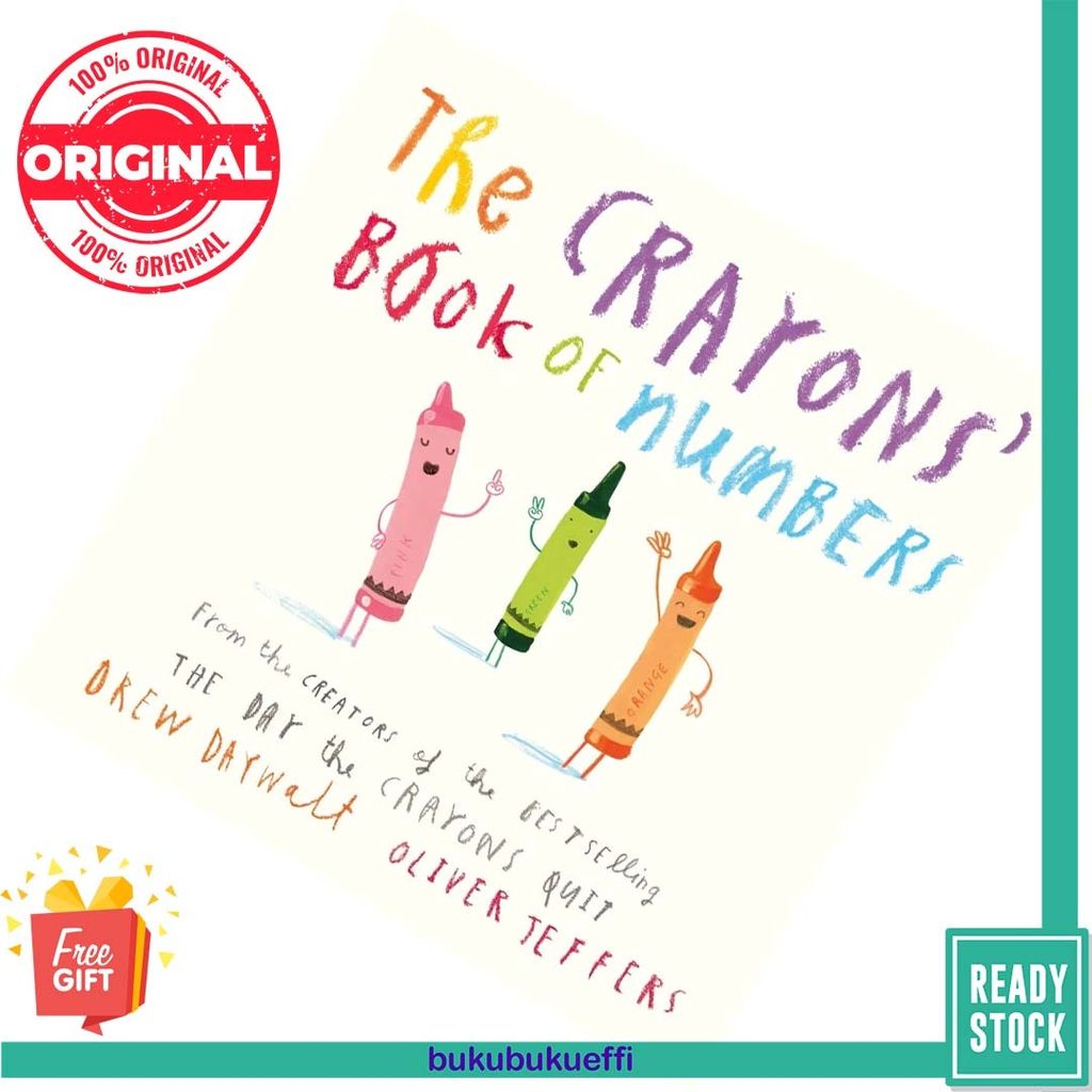 The Crayons’ Book of Numbers by Drew Daywalt, Oliver Jeffers (Illustrator) [HARDBACK] 9780008502188